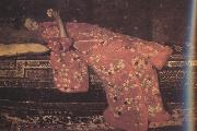 George Hendrik Breitner, Girl in Red in Red Kimono (nn02)